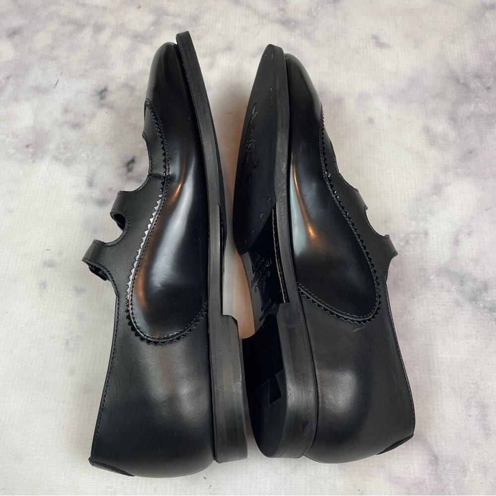 The Office of Angela Scott Miss Margo Black Mary Jane Flats NWOB Sz 38.5 - Picture 7 of 12